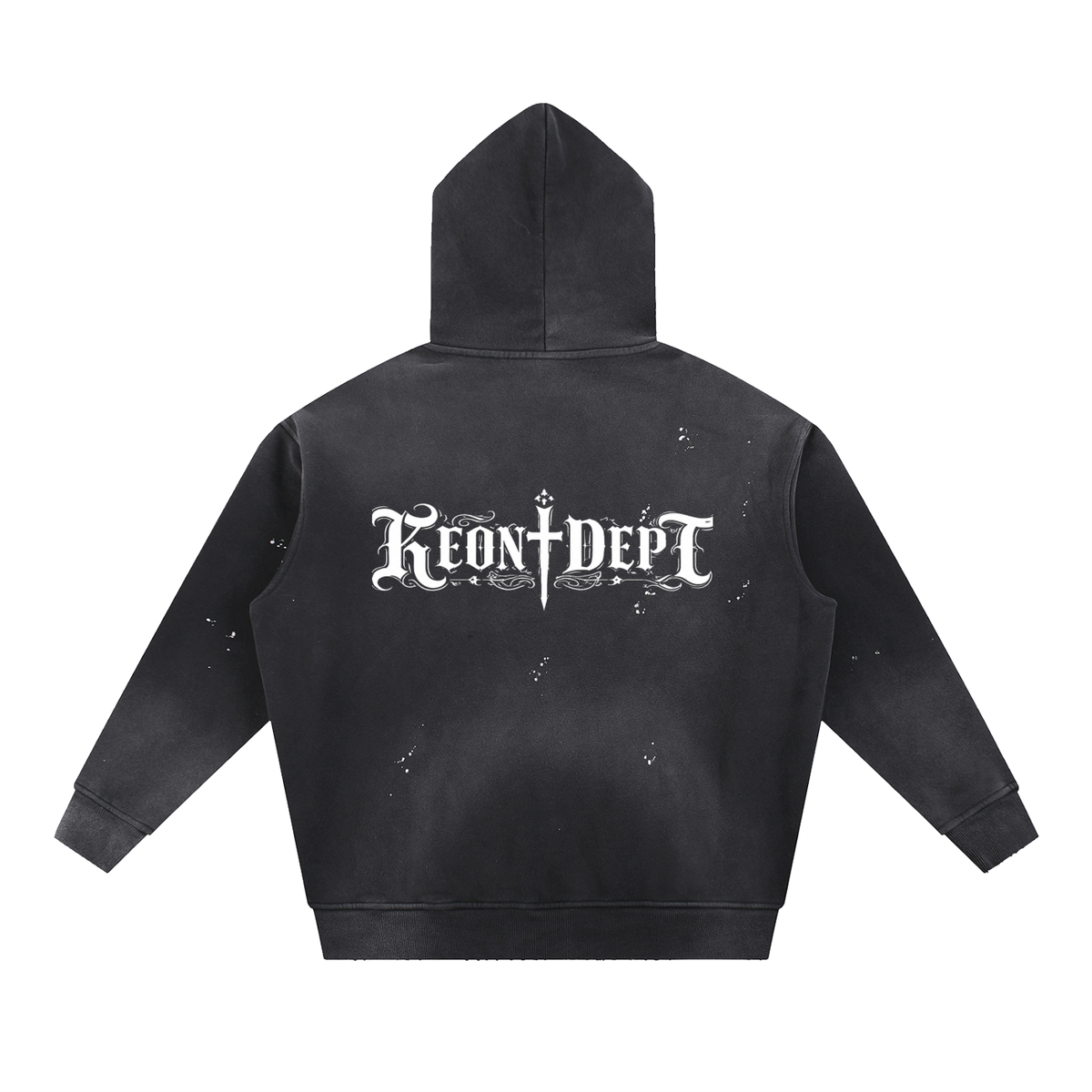 Worthy Frayed Fleece Hoodie