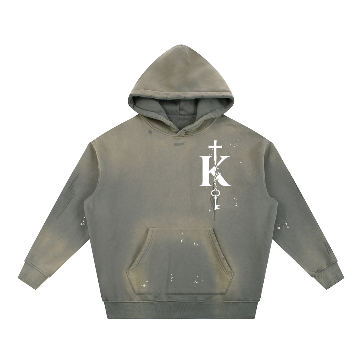 Worthy Frayed Fleece Hoodie